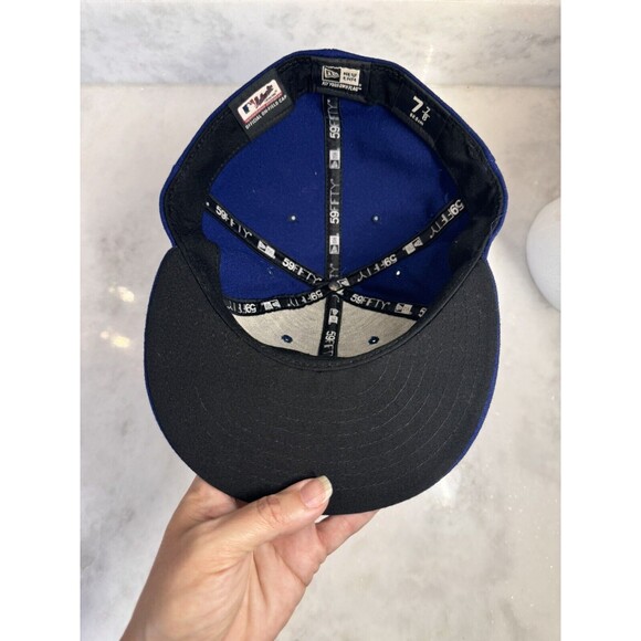 Los Angeles Dodgers New Era 59 FIFTY Authentic On-Field Cap - Fitted 7 7/8 - Picture 8 of 13